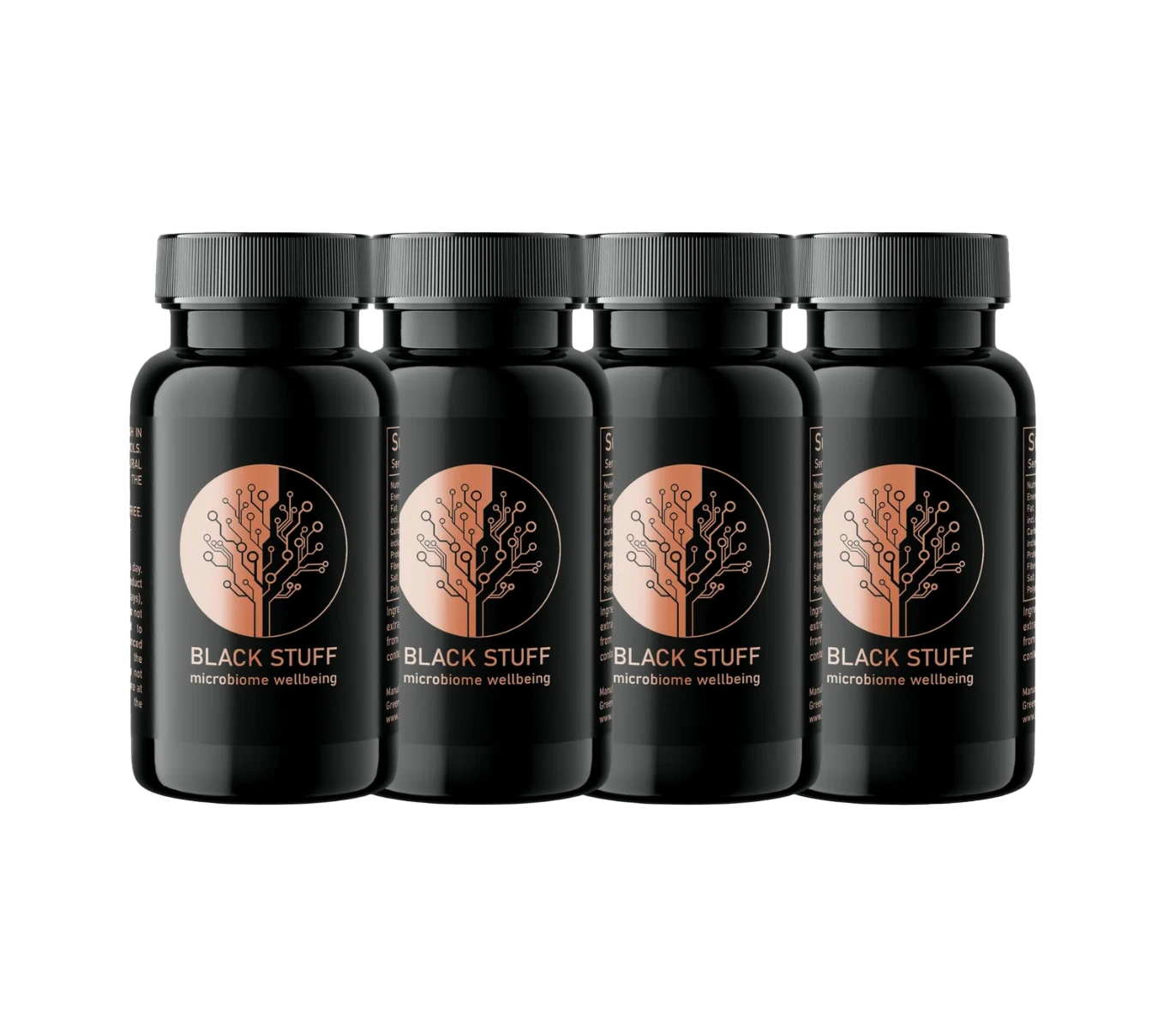 4 x Black Stuff kapslid, 90tk